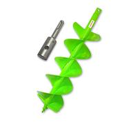 WERHE Professional Drill bit for Auger 200 mm Double-Shaft Pile Well Robust with SDS Plus Adapter