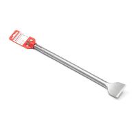 WERHE SDS Max Angled Spade Chisel Flat Chisel 50 x 400 mm - Wide Chisel for Tile Removal and Demolition Work - Robust Hardened Steel