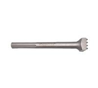 WERHE® SDS MAX bush hammer chisel 16 teeth 200mm long, square 32mm - Hammer chisel for electric rotary hammers - bush hammers, for hammering concrete