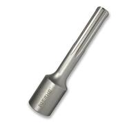 WERHE SDS-Max Ground Rod Driver for Deep Ground Rods and Earthing Rods - Inner Ø 25,5 mm, 162 x 35,5 mm - Compatible with Rotary Hammers - Robust Steel for Efficient Grounding Work