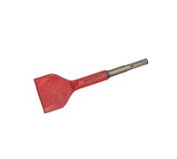WERHE SDS Plus Flat Chisel 50 x 150 mm - Concrete, Masonry & Tile Removal - Alloy Steel Blade - Plastic Handle