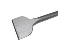 WERHE SDS Plus Wide Chisel 60 x 250 mm, Hardened Steel, Tiles and Plaster | compatible with rotary hammers of standard brands, for demolition work on concrete and masonry, low vibration