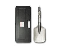 WERHE Shovel Chisel SDS Hex 30 mm, 135 x 410 mm, for Concrete Roots | for demolition hammer with SDS Hex shank, alloy steel, 3.6 kg, incl. plastic case