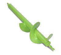 WERHE Soil auger for drill 100 mm Ø, 450 mm length - Garden auger for cordless screwdriver for planting, flower and hole digging - Digging tool for garden