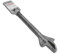 WERHE Wing Chisel SDS Max 60 x 300 mm - Robust Channel Chisel for Rotary Hammer - Precise Chiselling in Concrete and Brick - for Professionals and DIY Users