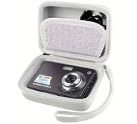 WERICO EVA Hard Case Cover for Kodak PIXPRO FZ45/WPZ2 / Sony Cyber-Shot DSC-W810/810B / Olympus Tough TG-6/Canon IXUS 185 Digital Camera (Case Only) (Gray)