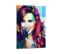 WERIDMV Singer Demi Lovato Poster9 Poster Decorative Painting Canvas Wall Posters And Art Picture Print Modern Family Bedroom Decor Posters 24x36inch(60x90cm)