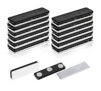 WERIGONI Set of 12 Mosquito Net Magnets Suitable for Mosquito Nets, Self-Adhesive Clips for Mosquito Net and Magnetic Window