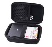WERJIA Hard Carry Travel Case for Phomemo M02/M02S /M02 PRO Mini Photo Printer (Black)