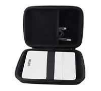 WERJIA Hard Carrying Case Compatible with Nelko Photo Printer, PP01/PP03,Color Mini Portable Printer,Mesh Pocket fits Cable, Photo Paper (Black)