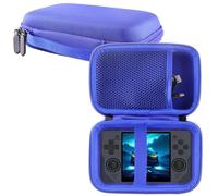 WERJIA Hard Carrying Case for RGB10 /RK3326/RK2020 Retro Handheld Game Storage Suitcase (For RGB30 blue)