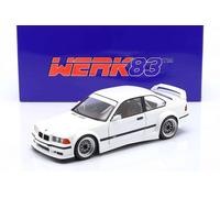 WERK83 - 1:18 BMW M3 (E36) GTR Plain Body Version White - Diecast Model