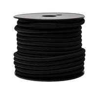 WERKA PRO Elastic Bungee Cord Black Diameter 8 mm x 20 m