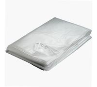 WerkaPro 10728 Transparent Tarpaulin 3 x 4 m 160 g/m² Polyethylene UV Treated