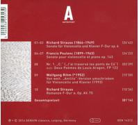 WERKE FR VIOLONCELLO UND KLAVIER NEW CD