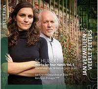 Jan Vermeulen; Veerle Peeters - SCHUBERT: Works For Four Hands Vol. 5