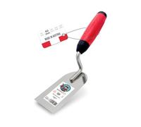 WERKFIT Professional Plasterer's Trowel Made of Stainless Steel 60 mm - Rustproof Plaster Spatula - Masonry Trowel with Soft Grip - Plastering Trowel Made in Austria (60 mm)