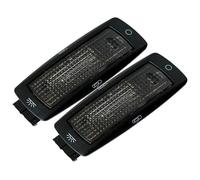 WERKFNKBNH Car Reading Light Assembly For Beetle 1999-2010 For Bora 1999-2005 For Caddy 2004-2008 For Golf 1998-2006 2PCS Interior Rear Reading Dome Light Car Roof(Black)