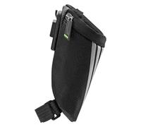 WERKFNKBNH Motorcycle Tail Bag Motorbike Saddle Bags Bag Portable Reflective Tail Seatpost Nylon Road Panniers Accessories Motor Pannier(C28bk Buckle Style)