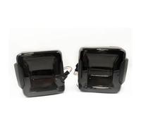 WERKFNKBNH Side Wing Indicator Light For Jeep For Wrangler JK 2007-2017 2PCS Car Tail Light DRL Brake Reverse Turn Signal Rear Taillight Assembly Lamp(European version)