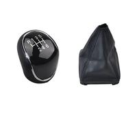 WERKFNKBNH Stick Head Shifter Lever 5/6 Speed Black MT Gear Shift Knob for Mondeo IV for Mk4 for S-MAX for C-MAX for Kuga for Transit Connect Car Accessories(6RL Set)