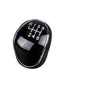 WERKFNKBNH Stick Head Shifter Lever for Focus for Mondeo for Kuga for S-Max for C-Max for Galaxy for Transit Manual Gear Shift Knob PU 5/6 Speed 13mm(Black 6 Speed R135)