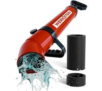 WERKSTEIN Air Pump Drain Unblocker incl. Two Adapters - Industrial Drain Cleaner for unblocking toilet, sink, shower - Air Pressure Plunger Toilet Unblocker Heavy Duty Pump