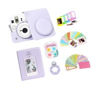WERKWEN Model 13 Camera Accessory Bundle, Purple | Crossbody Case Clear Shell Album Lens Frame Decor Carry Storage Display Package