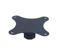 WERKWEN Portable Adapter Plate 17mm Ball Joint Mount, 75mm | Metal Stand, Portable Display Mount Plate, Tilt, Remote Work Desks, Travel Desk Stability