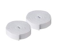Werkzeyt 647129 Felt Tape 1 m x 16 mm Self-Adhesive White Pack of 2 to Cut to Size Effective Protection of Your Furniture/Felt Tape on Roll/Furniture Glides for Sensitive Floors