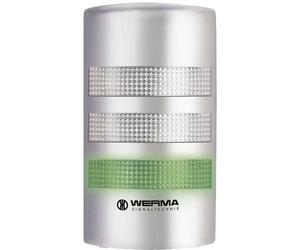 Werma Signaltechnik 691.400.55 Flatsign Multitone 24VDC Silver