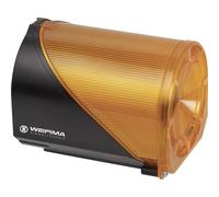 Werma Signaltechnik LED Double Flash Multi Tone Siren Yellow 24VAC/DC