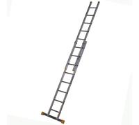 Werner 2.4m - 4.0m Box Section Double Extension Ladder