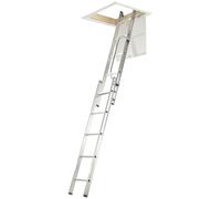 Werner 76002 Loft Ladder 2 Section with Handrail 2.69 Metre