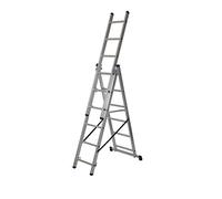 Werner 4-Way Aluminium, Plastic & Rubber Combination Ladder