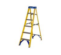 Werner 6 Tread Fibreglass Step Ladder (H)1.67M