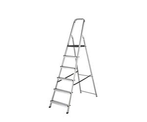 Werner 7400618L High Handrail Stepladder (6 Tread)