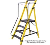 Werner MEGASTEP Fibreglass Step Ladder