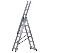 Werner Aluminium 3 Section 4 in 1 Combination Ladder 3.5mtr