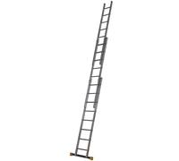 Werner Triple Extension Ladder - 2.41m, Silver