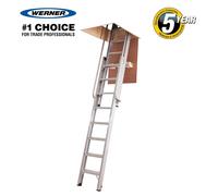 Werner Deluxe Aluminium Loft Ladder