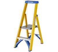 Werner Fibreglass Platform Stepladder 2 Tread 7170218