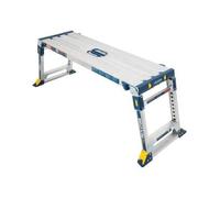 Werner Folding Adjustable Pro Work Platform Hop Up Aluminium 0.51M - 0.76M