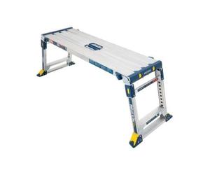 Werner Folding Adjustable Pro Work Platform Hop Up Aluminium 0.51M - 0.76M
