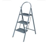 Werner Handy Step Stool 3 Step - Grey