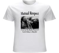 Werner Herzog and Klaus Kinski s Mutual Respect Graphic T Shirt Men s Cotton tees Black XL