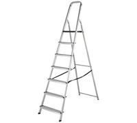 Werner High Handrail 7 Tread Aluminium Stepladder