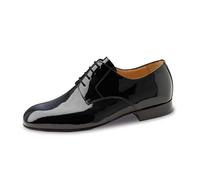 Werner Kern men’s dancing shoes, 28040 patent black, wide fit