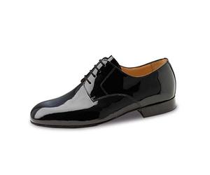 Werner Kern men’s dancing shoes, 28040 patent black, wide fit