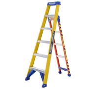 Werner Leansafe 2 Section 3 Position Multi-Purpose Fibreglass Ladder 2.9mtr